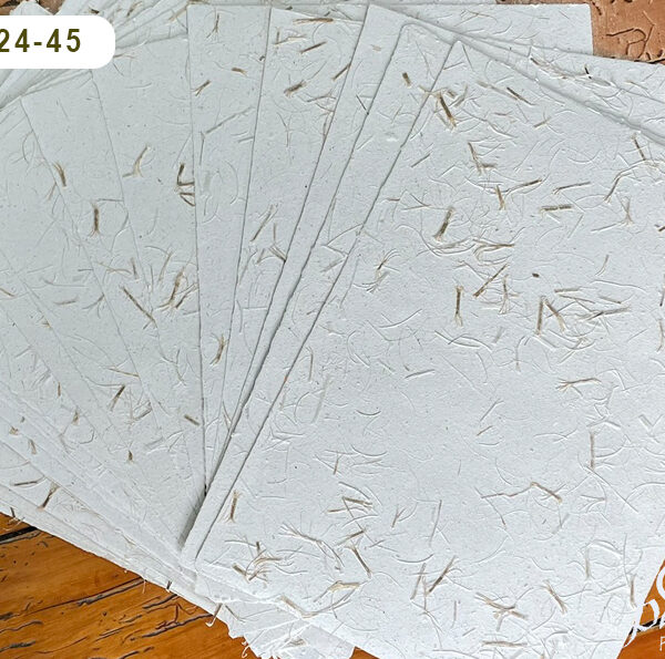Recycled Paper with Cabbage Tree Fibre – The Papermill