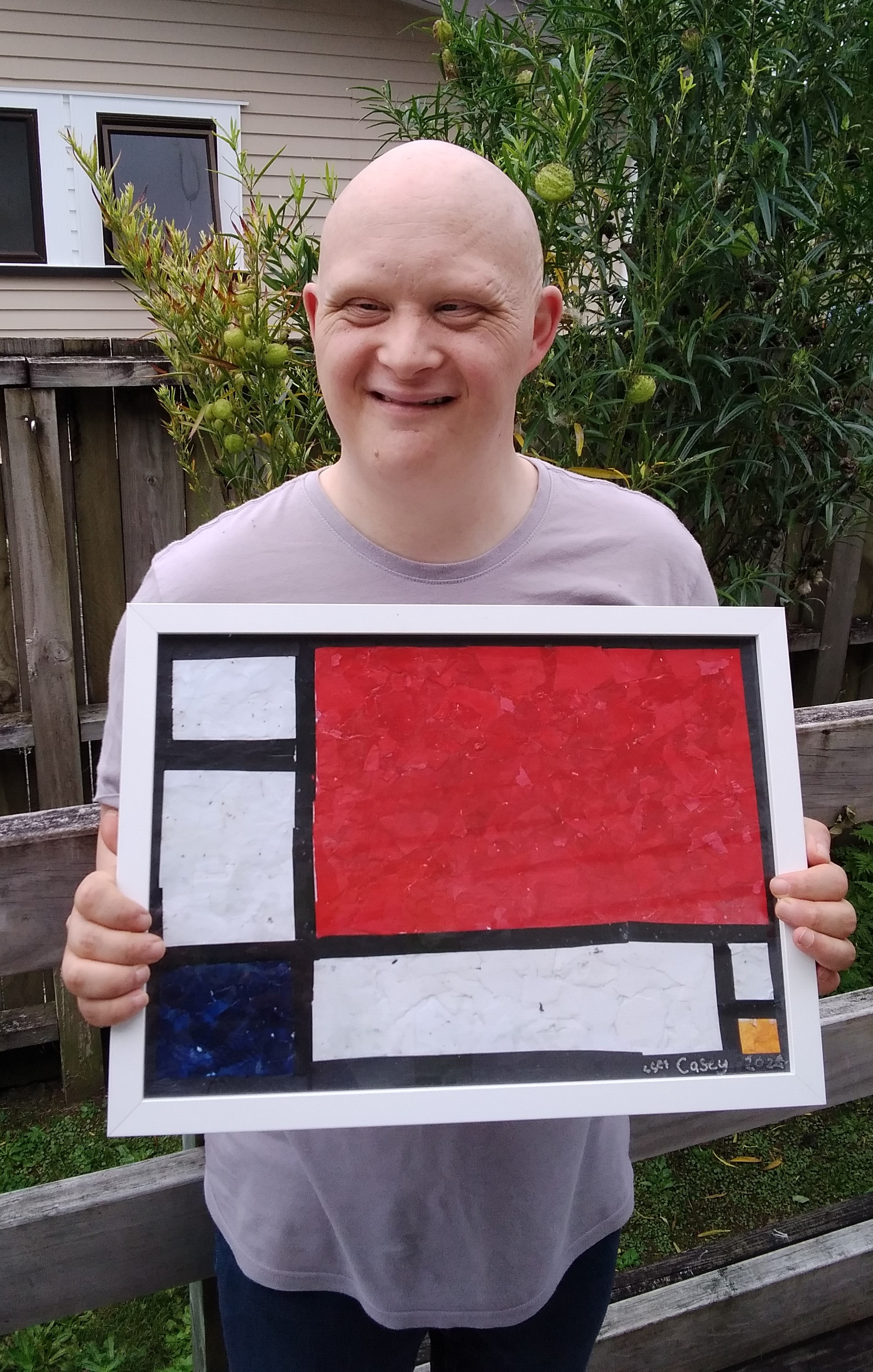 Composition with red, blue and yellow Casey HawkinsAttwood’s IHC Art